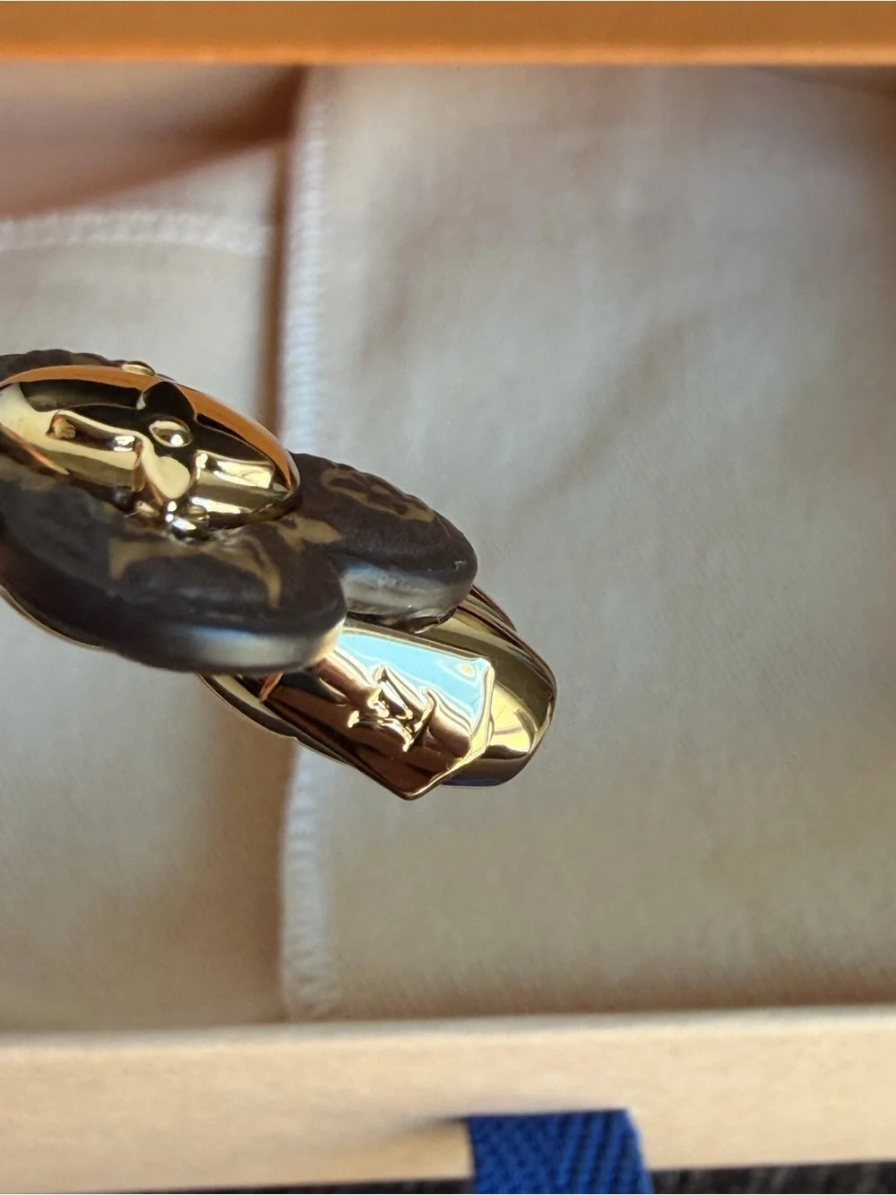 Louis Vuitton Mini Vivienne Bag Charm Monogram